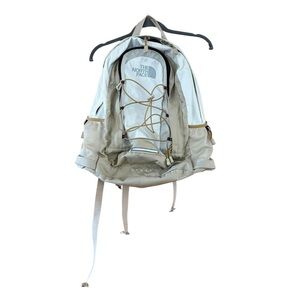 The North Face Jester Backpack Light Gray and Beige